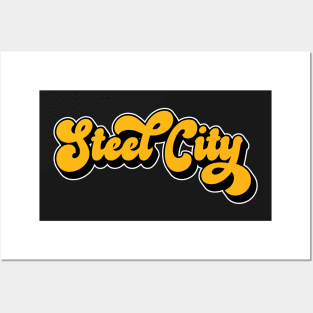 Steel City Pittsburgh Love 412 Area Code for Yinzers PA Posters and Art